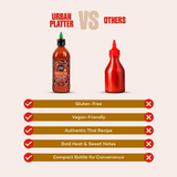 Urban Platter Sriracha Hot Chilli Sauce, 500g / 17.6oz [Versatile Sauce, Perfect Aroma & Taste]