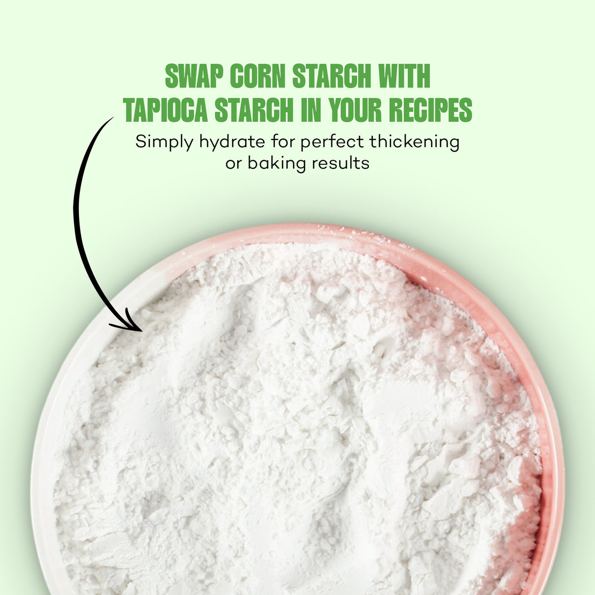 Urban Platter Tapioca Starch Powder, 400g