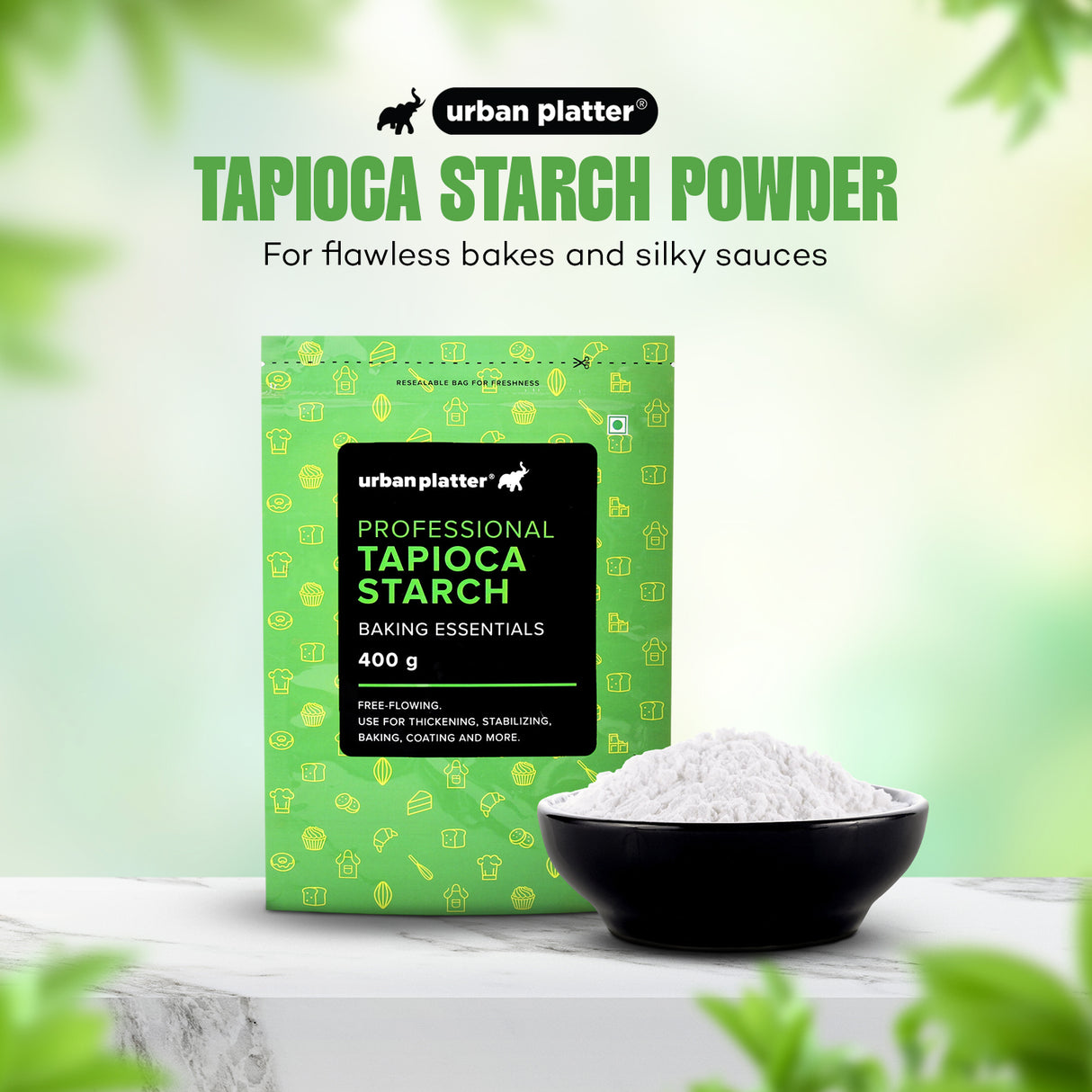 Urban Platter Tapioca Starch Powder, 400g