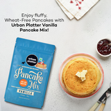 Urban Platter Vanilla Pancake Mix, [Goodness of Millets, Wheat Free, Just Add Water]