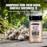 Urban Platter Dehydrated Garlic Granules Shaker Jar, [Versatile, Savoury, Great Flavour]