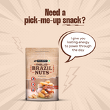 Urban Platter Brazil Nuts, (Rich in Selenium | Superfood | Have 1 Daily | Product of Peru)
