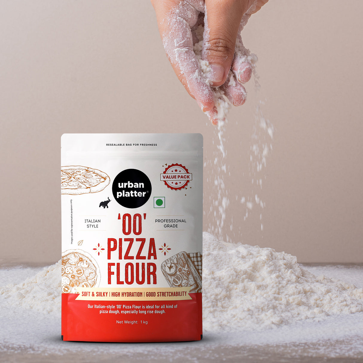 Urban Platter Italian Style '00' Pizza Flour
