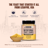 Urban Platter Nutritional Yeast Flakes, (Rich in Vitamin B12 | Gluten-Free | Perfectly Plant-Based Nutty and Cheesy Nooch | Savoury Seasoning)