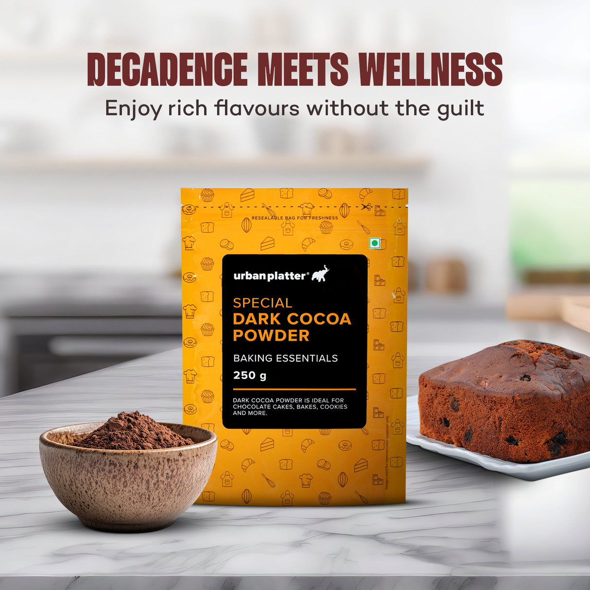 Urban Platter Special Dark Cocoa Powder