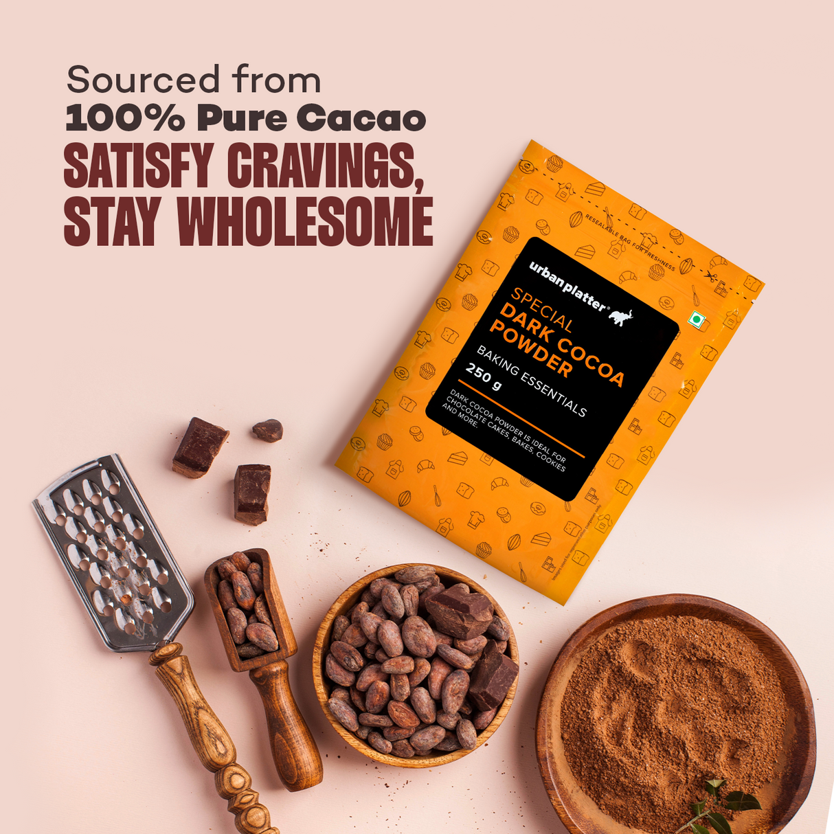 Urban Platter Special Dark Cocoa Powder