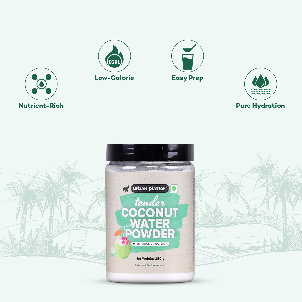 Urban Platter Tender Coconut Water Powder