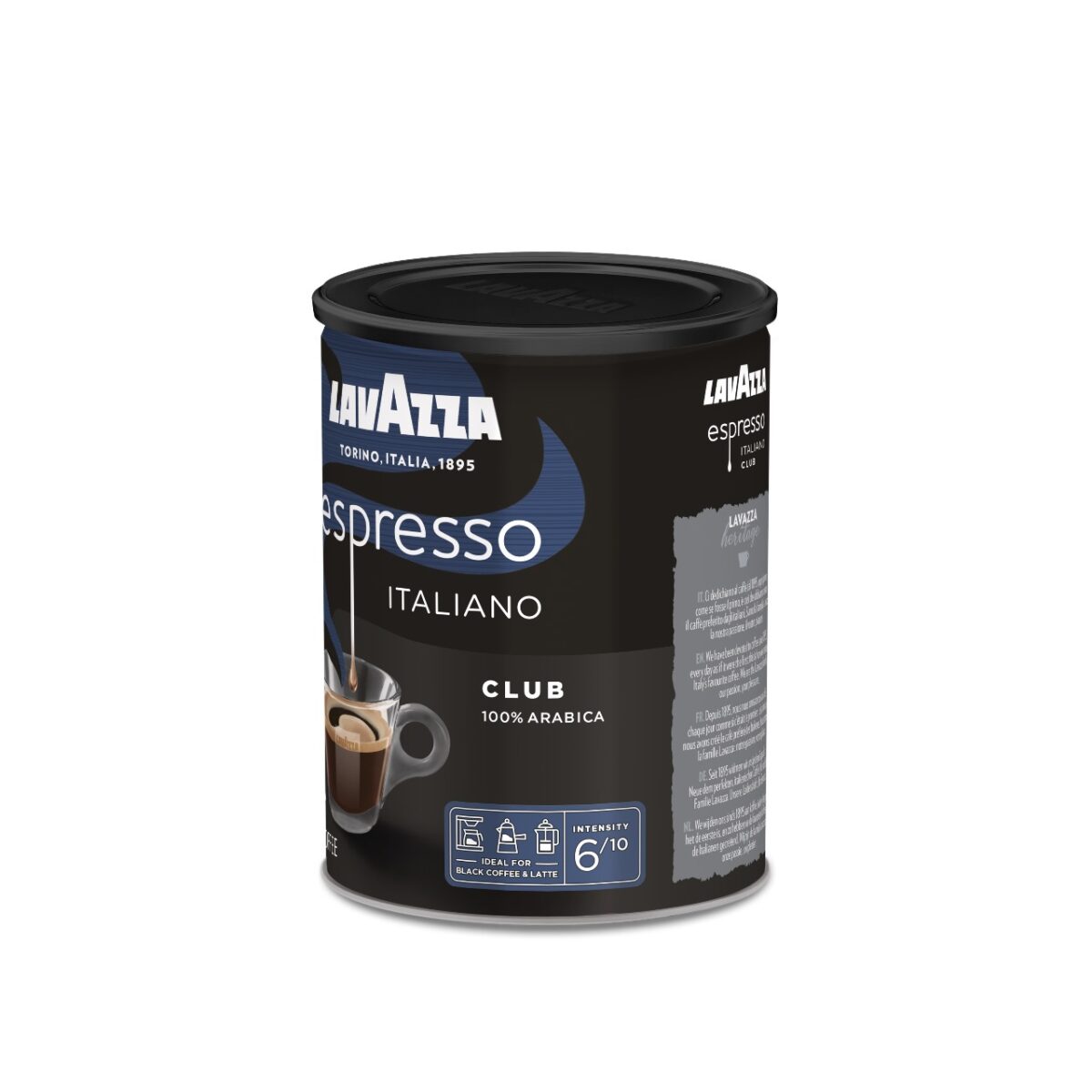 Lavazza Espresso Italiano Club | Ground Coffee | 100% Premium Arabica | 250g