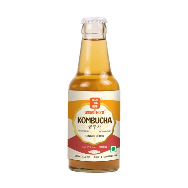 Healthy Gut Kombucha Ginger Berry, 200ml - product image 3