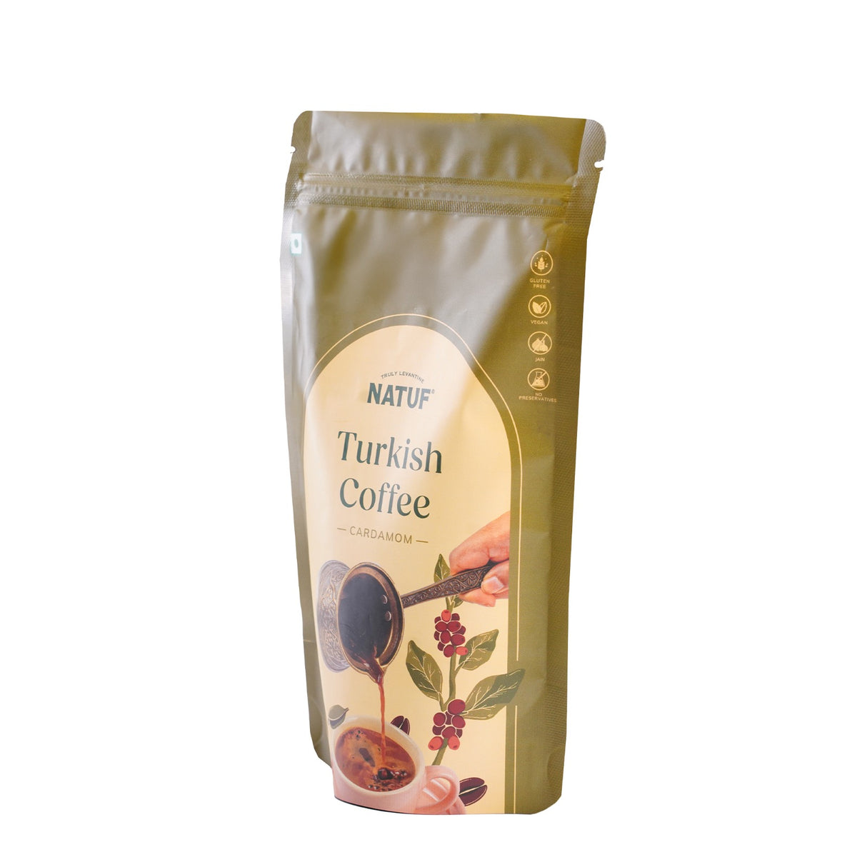 Natuf Turkish Cardamom Coffee, 150g