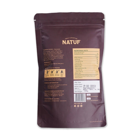 Natuf Turkish Cinnamon Coffee, 150g