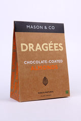 Mason & Co. Chocolate Coated Nuts - Dragees- Almond, 150g
