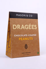 Mason & Co. Chocolate Coated Nuts  - Dragees - Peanut, 150g