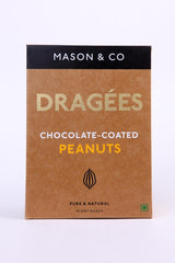 Mason & Co. Chocolate Coated Nuts  - Dragees - Peanut, 150g