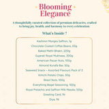 Urban Platter Blooming Elegance Hamper (Premium Dry Fruits & Gourmet Treats | Elegant Packaging | Perfect for Festive & Wedding Gifting)