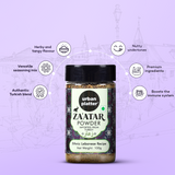 Urban Platter Zaatar Powder, | Middle Eastern Spice Blend | Herby, Tangy and Nutty | Use as a dry rub or sprinkler | Imported from Turkey