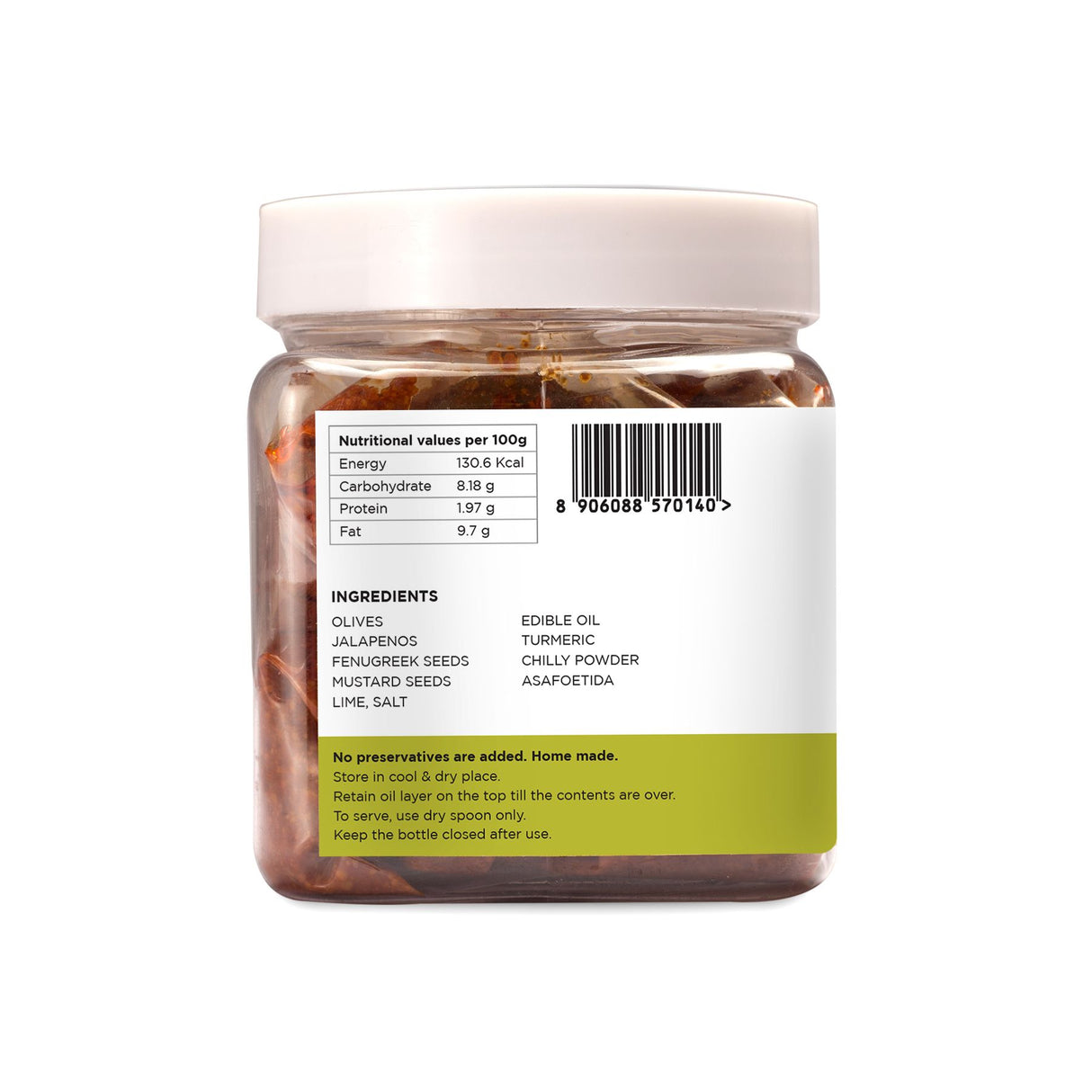 Goosebumps Olives and Jalapenos Pickle | Olives and Jalapeno ka Aachar | Innovative Pickle | Mustard Oil Based Pickle | Preservative Free Pickle 250 GMS