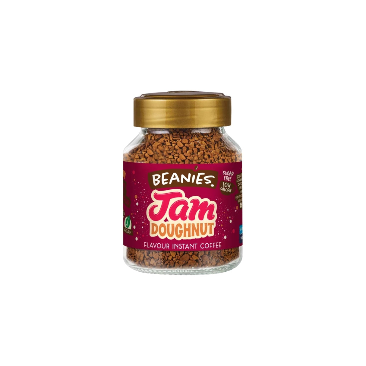 Beanies Jam Doughnut Flavour Coffee, 50g