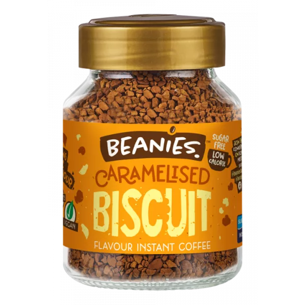 Beanies Caramelised Biscuit Flavour Coffee, 50g