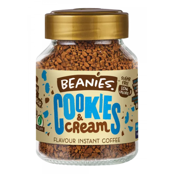 Beanies Cookies & Cream Flavour Coffee, 50g