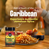 Urban Platter Jamaican Jerk Seasoning Shaker Jar, 80g (Spicy and Smoky Seasoning, Ideal for Marination for BBQ, Sprinkle over French Fries and Snacks)