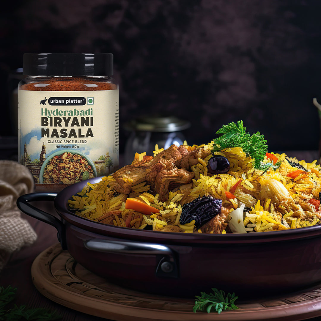 Urban Platter Hyderabadi Biryani Masala, 150g / 5oz [Aromatic, Spicy, Flavourful]