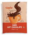Dark Hot Chocolate Mix Sachet,20g (Double Roasted Cocoa, Rich & Balanced Taste, Gluten free, Café Style Chocolate Drink Premix, 1 Cup Serving)
