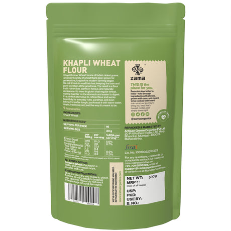 Khapli Wheat Flour, 500g