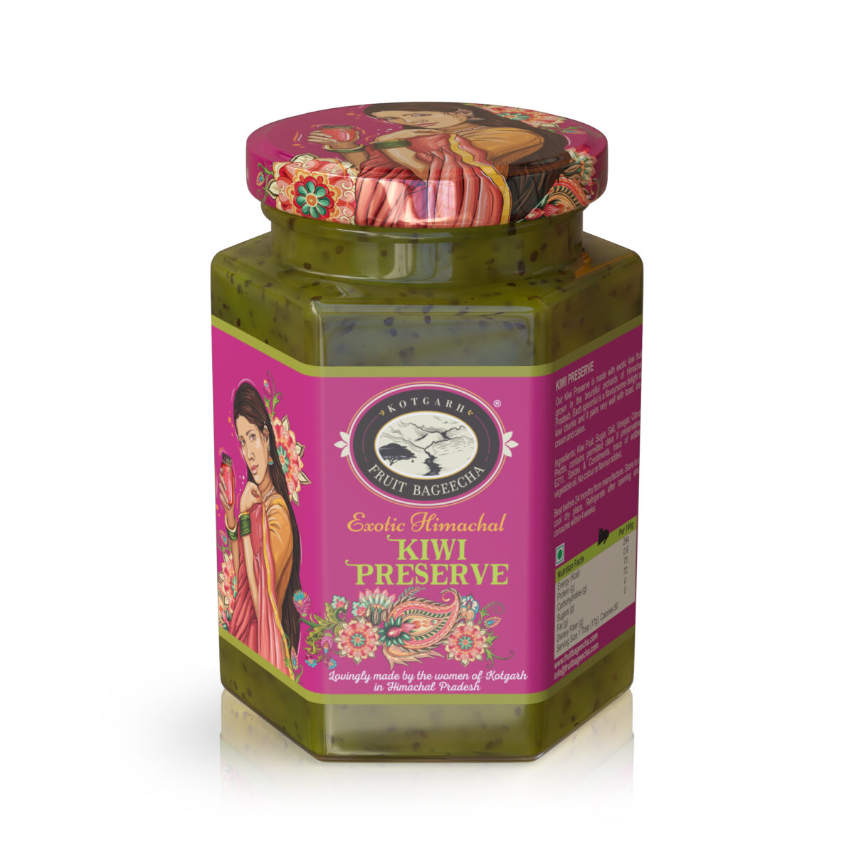 Kotgarh Fruit Bageecha Kiwi Preserve, 300g