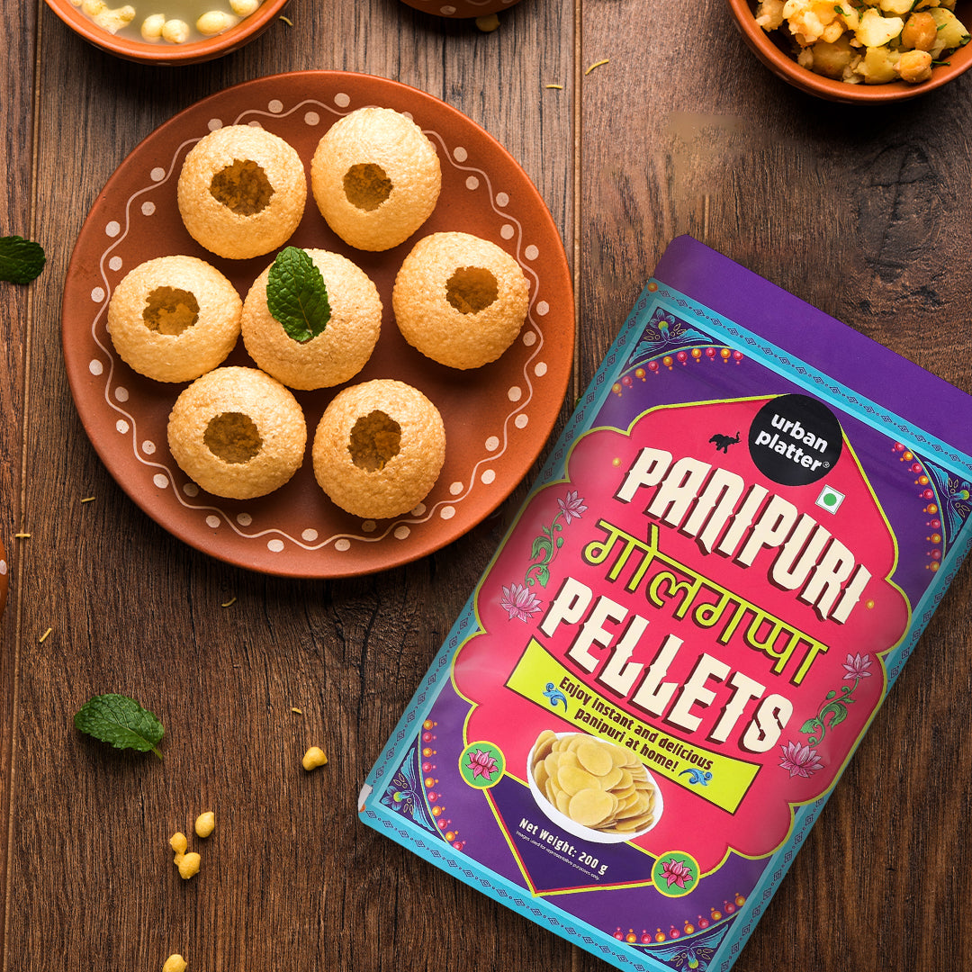 Urban Platter Ready-to-fry Dry Gol Gappa (Pani Puris)