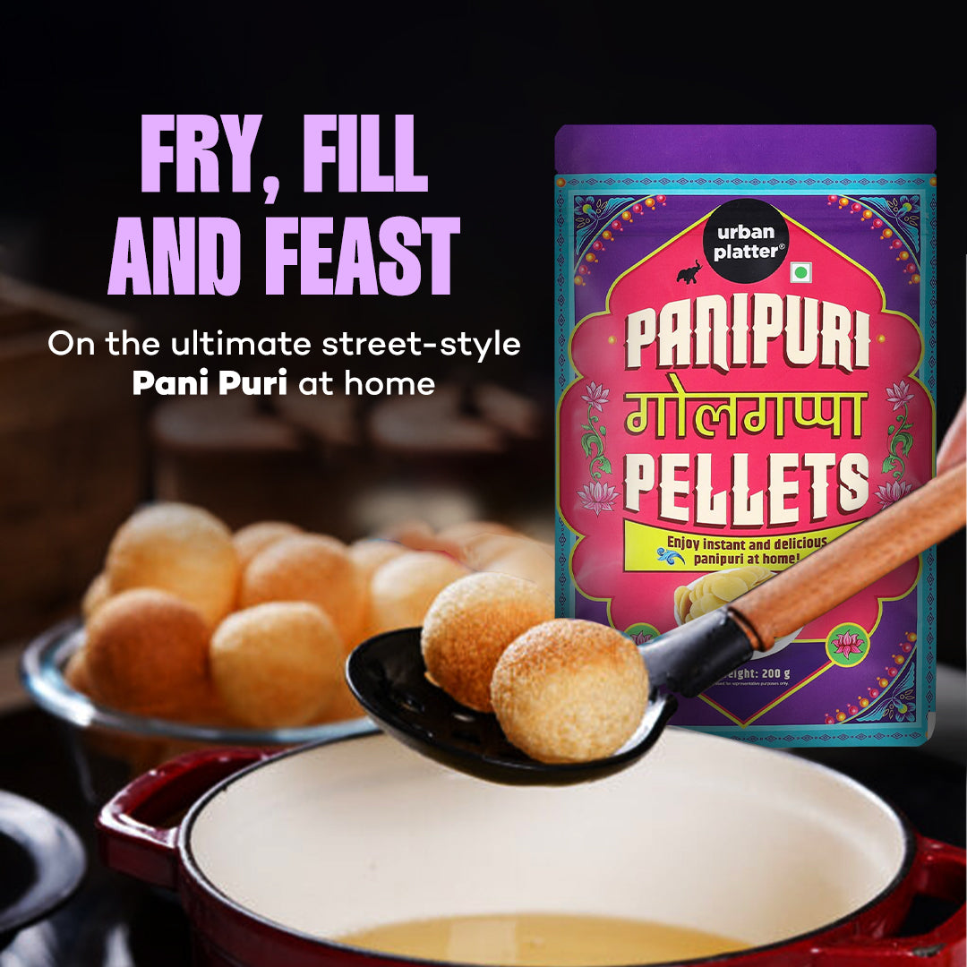 Urban Platter Ready-to-fry Dry Gol Gappa (Pani Puris)