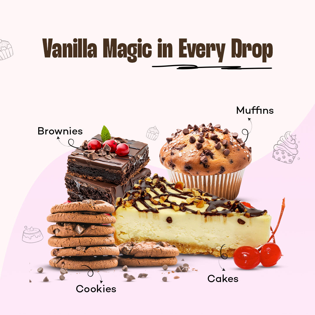 Urban Platter Vanilla Extract, 150g (Ideal for Baking | Madagascar Bourbon Vanilla Extract | Alcohol-Free)