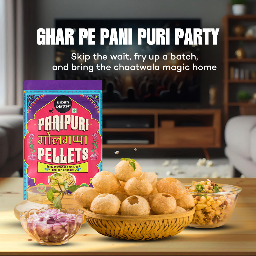 Urban Platter Ready-to-fry Dry Gol Gappa (Pani Puris)