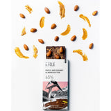 La Folie 65% Maple & Chunky Almond Butter Chocolate Bar, 60g