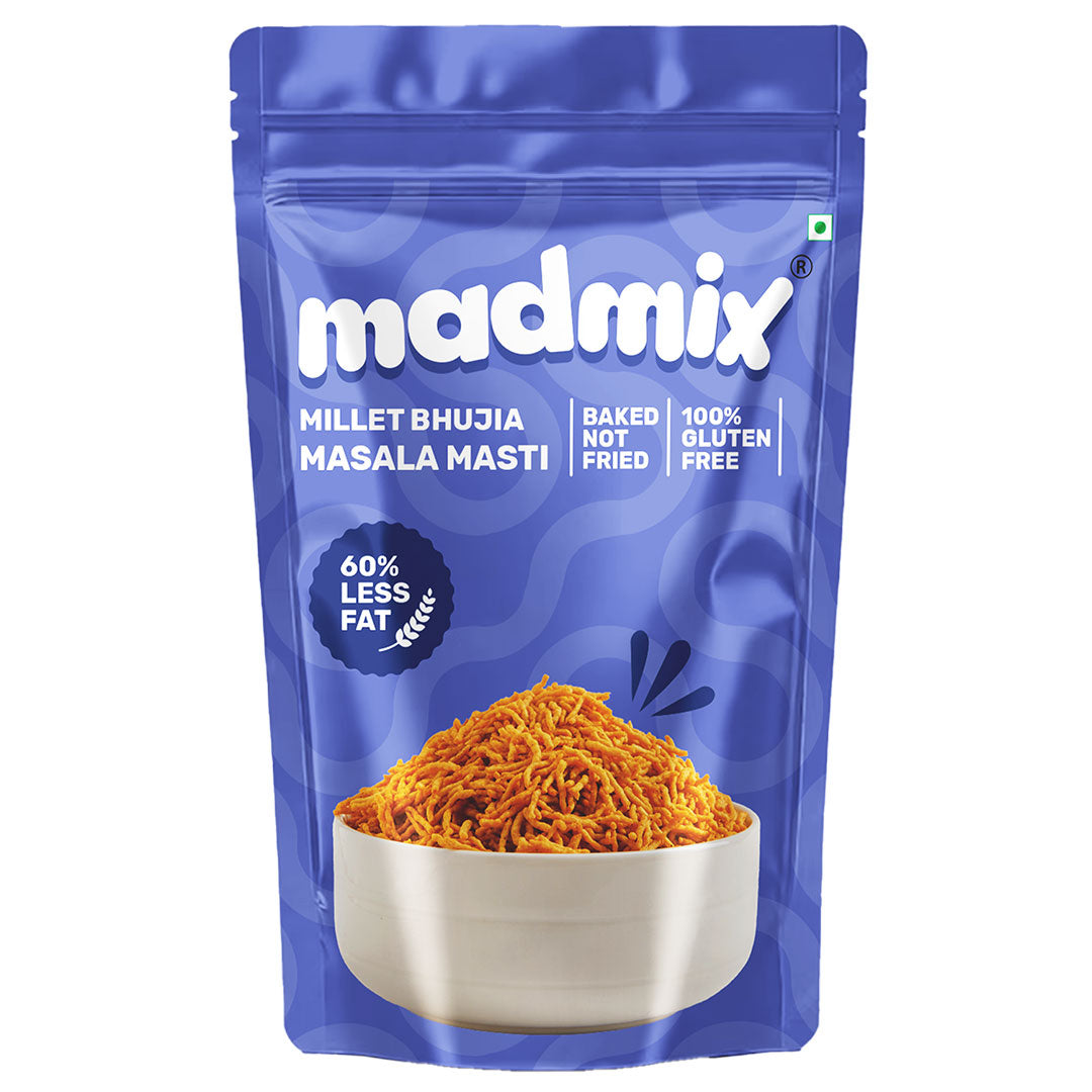 Madmix Jowar Bhujia Masala Masti, 25g