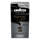 Lavazza Espresso Ristretto | Nespresso Compatible Aluminium Capsules | Pack of 10 | Intensity 12 | 57g