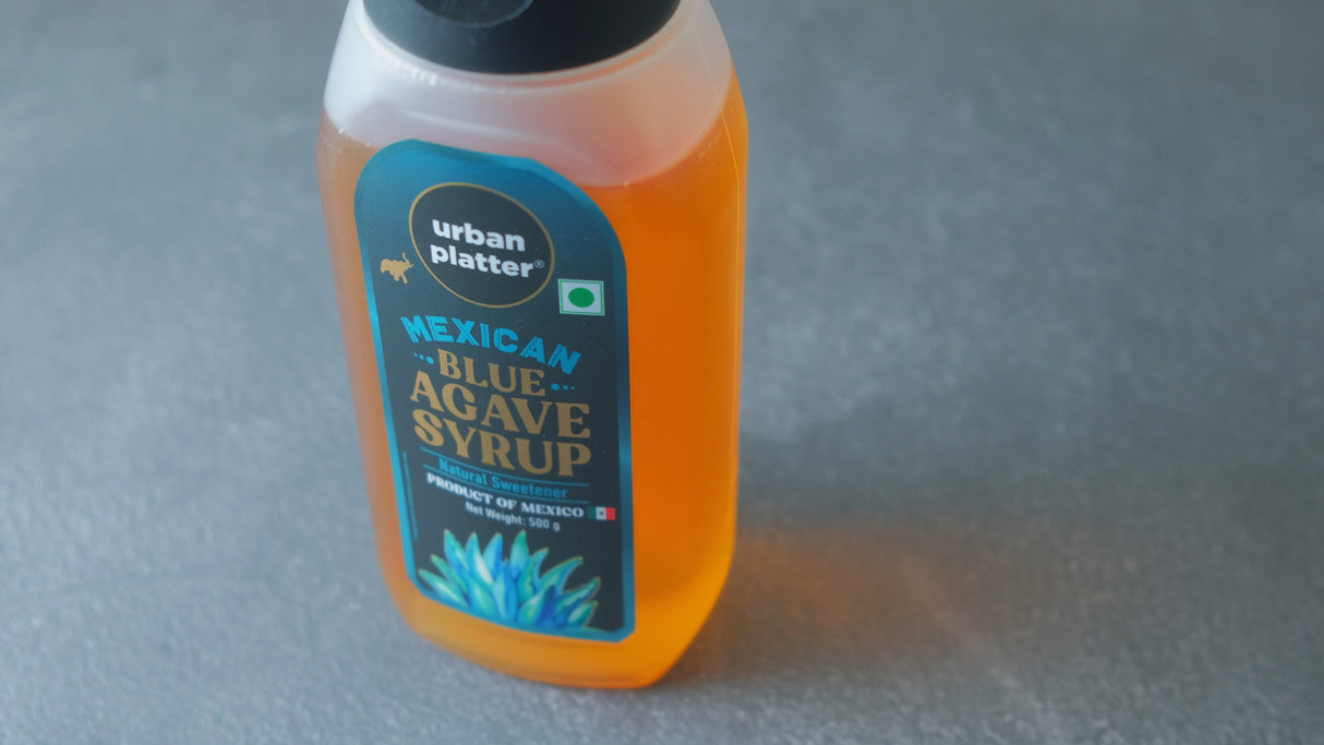 Urban Platter Mexican Blue Agave Syrup, 300g (Plant-Based Sweetener | Low Glycemic Index | Additive-Free)