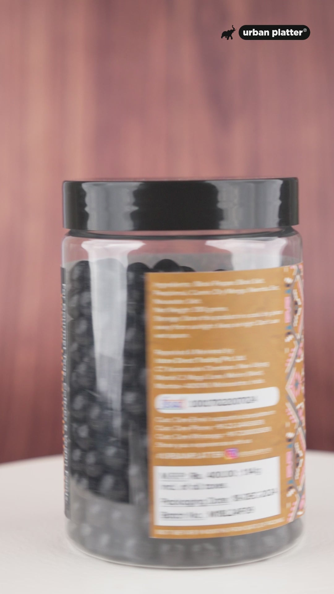 Urban Platter Sarafa Bazaar ki Kaali Goli Mukhwas, 350g