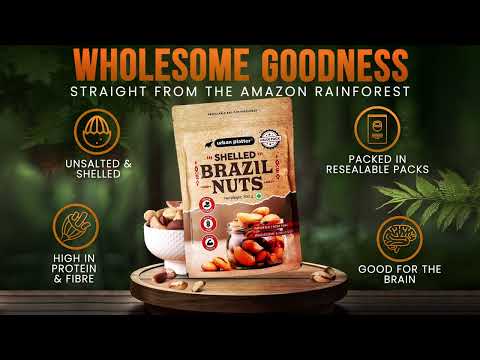 Urban Platter Brazil Nuts, 250g, (Rich in Selenium | Superfood | Have 1 Daily | Product of Peru)