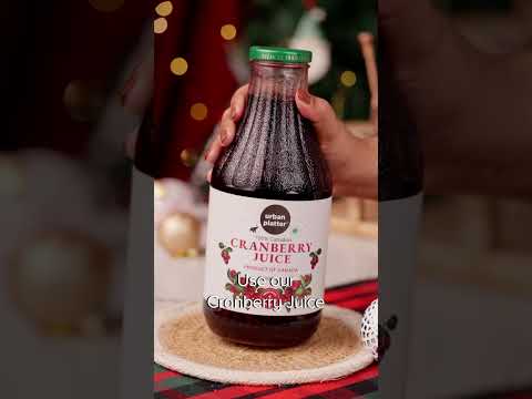 Urban Platter 100% Canadian Cranberry Juice, 946ml | No Added Sugar, Preservative-Free | Antioxidant-Rich, Supports UTI Health | Ideal for Cocktails & Mocktails