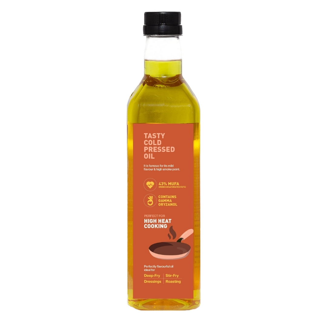 Cold-pressed Rice Bran Oil - 1L