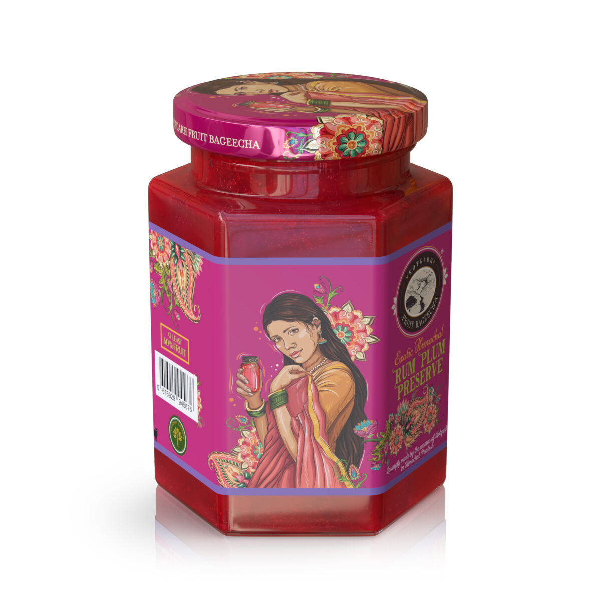 Kotgarh Fruit Bageecha Rum Plum Preserve, 300g