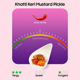 Goosebumps Khatti Keri Mustard Pickle | Punjabi Aam ka aachar | Mango Pickle in Mustard | Preservative Free Pickle, 250 GMS