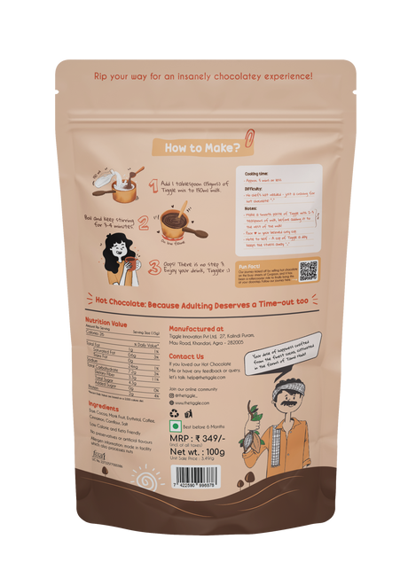 Tiggle Suger-free Hot Chocolate, 100g