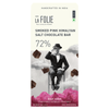 72% Smoked Pink Himalayan Salt Chocolate Bar, 60g