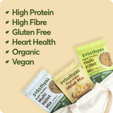 Svasthyaa High Fibre Millet Mix, 200g