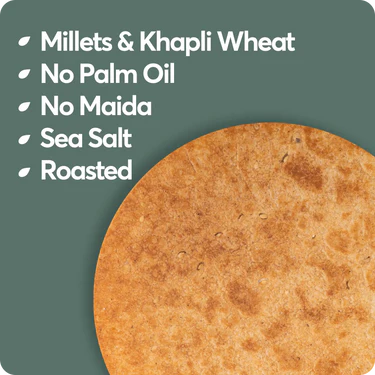 Svasthyaa Bajra Millet Khakhra, 200g