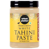 Urban Platter White Tahini Paste, 500g [100% Pure Hulled Ground Sesame, Pate de Sesame, Tahina, Product of UAE, Middle Eastern Condiment for Salad Dressings, Hummus, Baba Ghanoush and more]